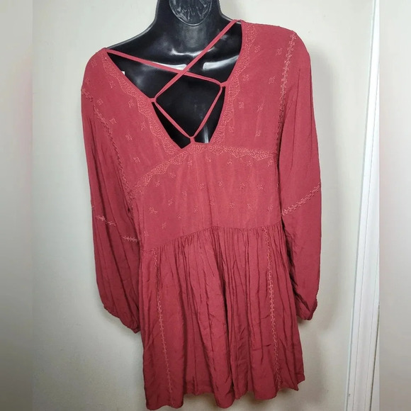 Altar'd State Boho Baby Doll Embroidered Tunic Blouse Bundle - Picture 11 of 16